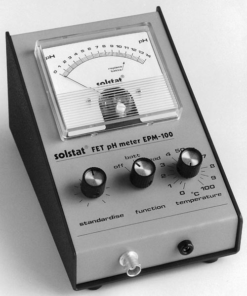 SOLSTAT EPM-100 Analogue Battery pH Meter