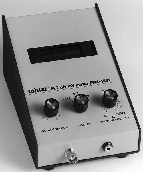 SOLSTAT EPM-100C Digital Battery Operated pH/mV Meter