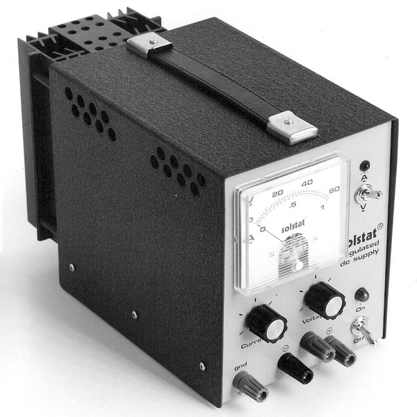 SOLSTAT PS-61C Regulated DC Power Supply (with centre-tap)