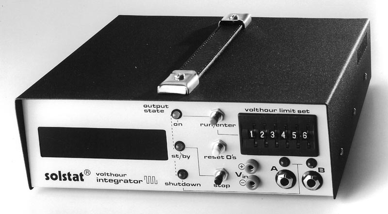 SOLSTAT Electrophoresis Digital Volt-Hour Integrator