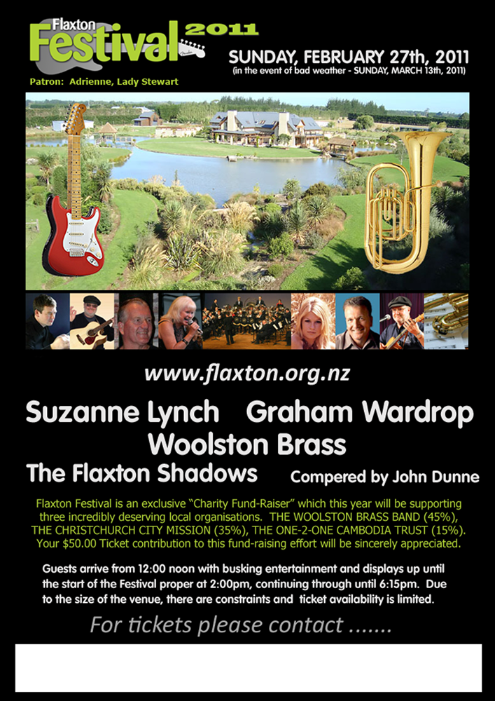 Flaxwood Poster 2011