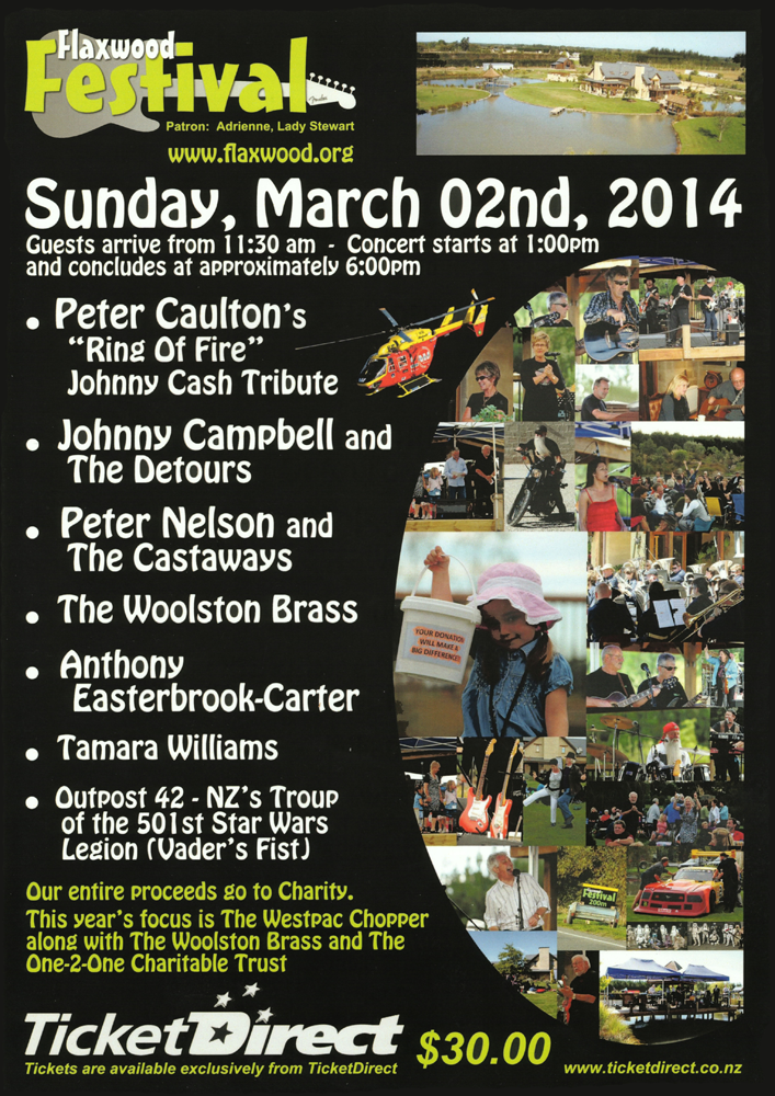 Flaxwood Poster 2013